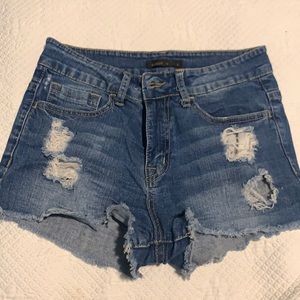 KLIQUE B DENIM SHORTS